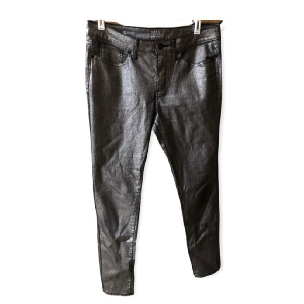 A.N.A Women’s Size 10 Skinny Pants Black